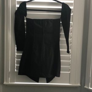 Brand new off the shoulder black top